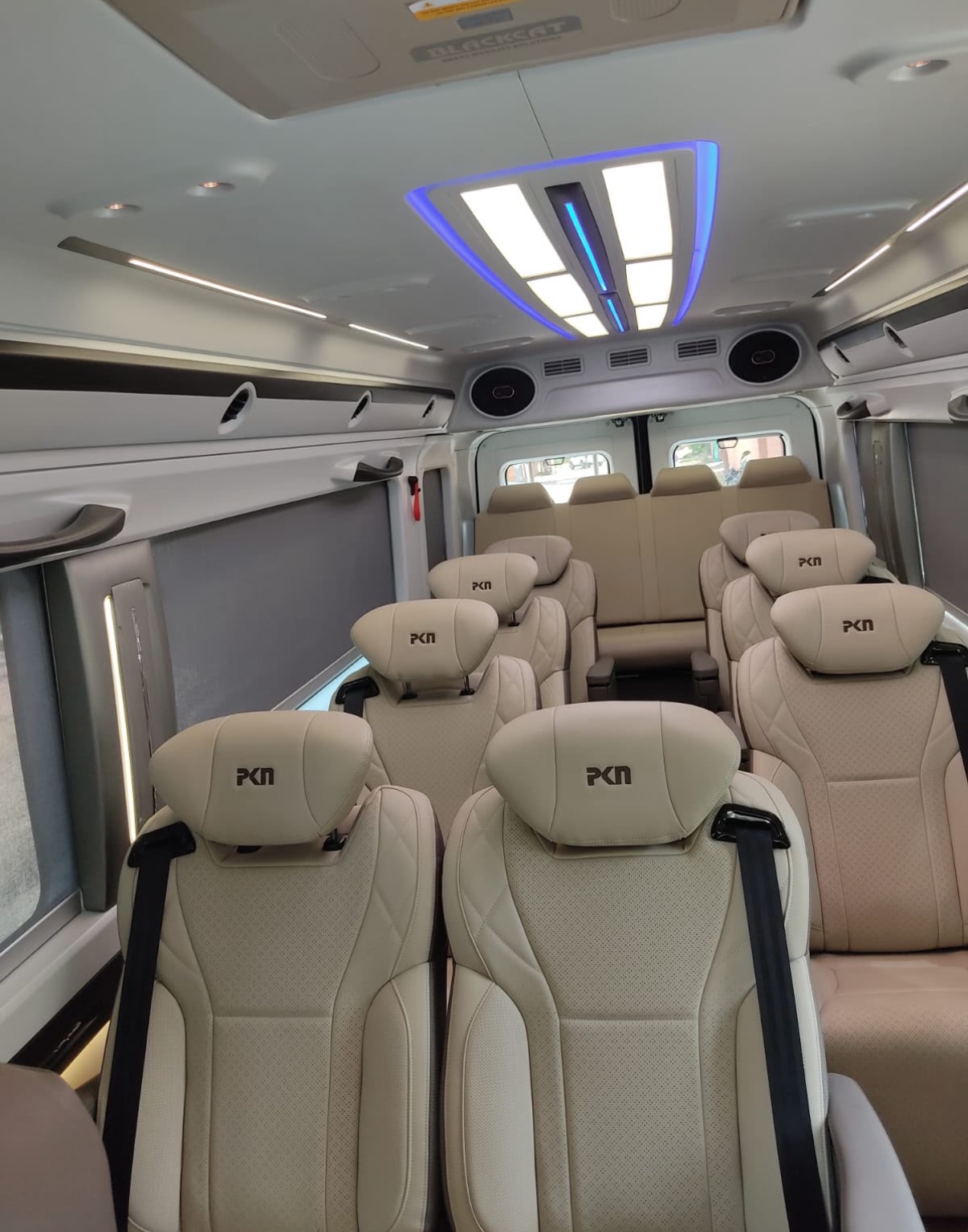 Luxury Urbania interior seating